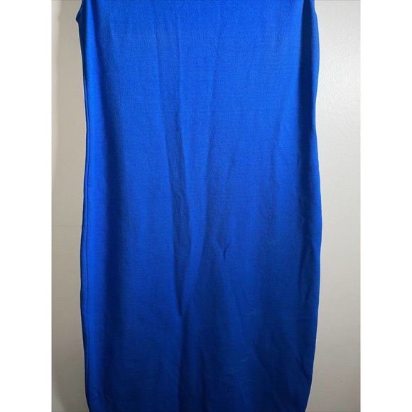 Vince Royal Blue Sleeveless Sheath Tank Dress Women's Size Small New With Tags! - Picture 5 of 9